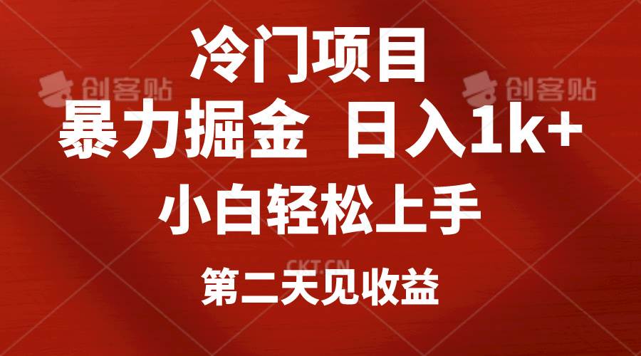 冷门项目，靠一款软件定制头像引流 日入1000 小白轻松上手，第二天见收益